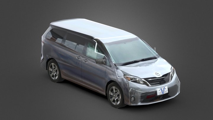 2011 Toyota Sienna SE (reupload) 3D Model
