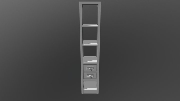 стеллаж 1 3D Model