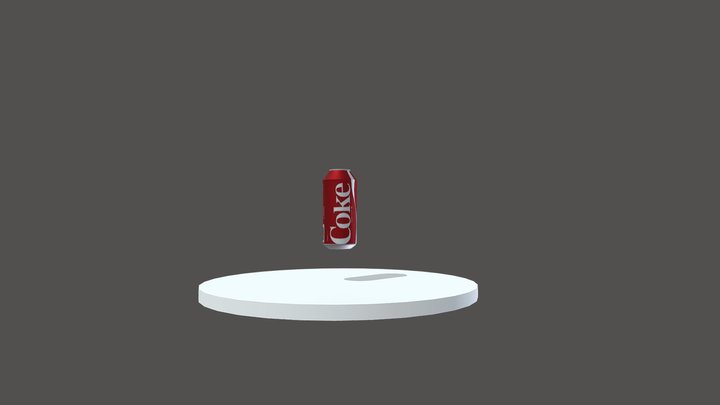 3d Coca-cola Can 3D Model
