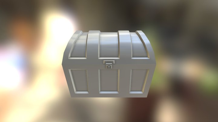 Treasure Chest 3D Model