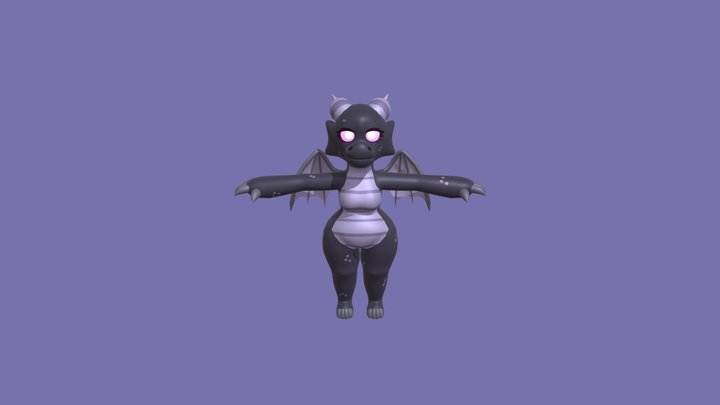 Ender Dragon (VRChat Avatar + Model) 3D Model