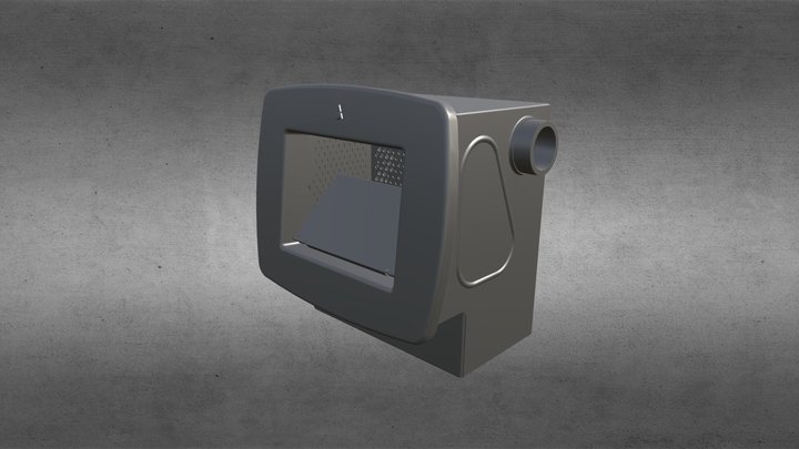 05-084 Скиммер Выдвижной композит 3D Model