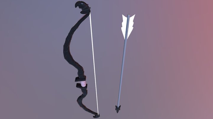 Arrow Weapon 3D Model
