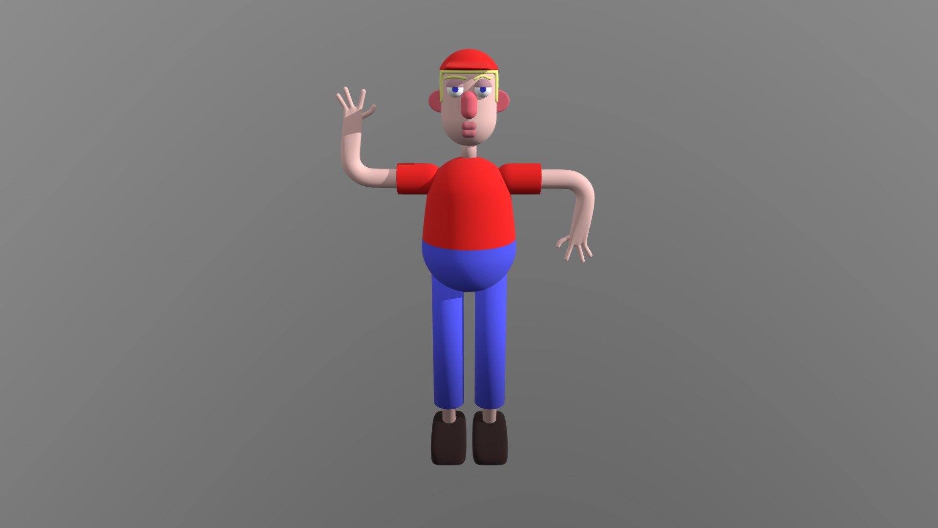 3D Cartoon Character - 3D Model By Rokesieras [b3164f5] - Sketchfab