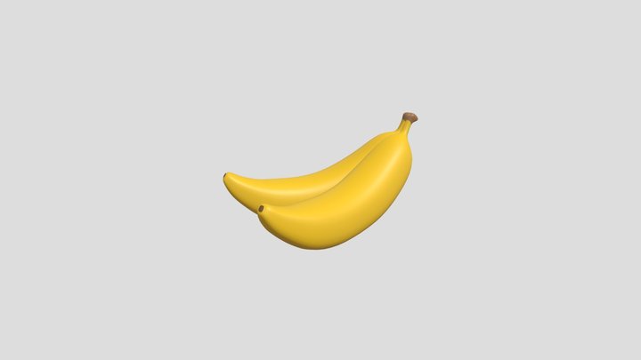 banana fruit 3D Model