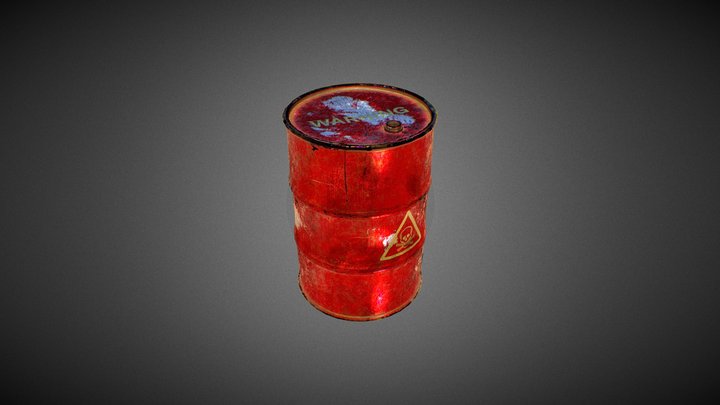 Barrel 3D Model