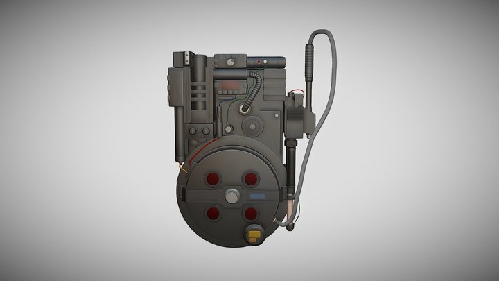 Ghostbusters - Proton Pack 3D Model