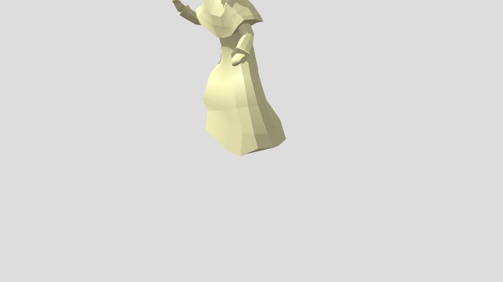 Scerdote idle 3D Model