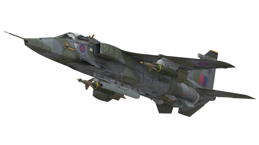 Jaguar GR.1A with GBU-16 Mk.13 LGB
