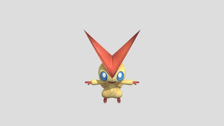 Wii U - Pokken Tournament - Support Pokemon - #0 3D Model