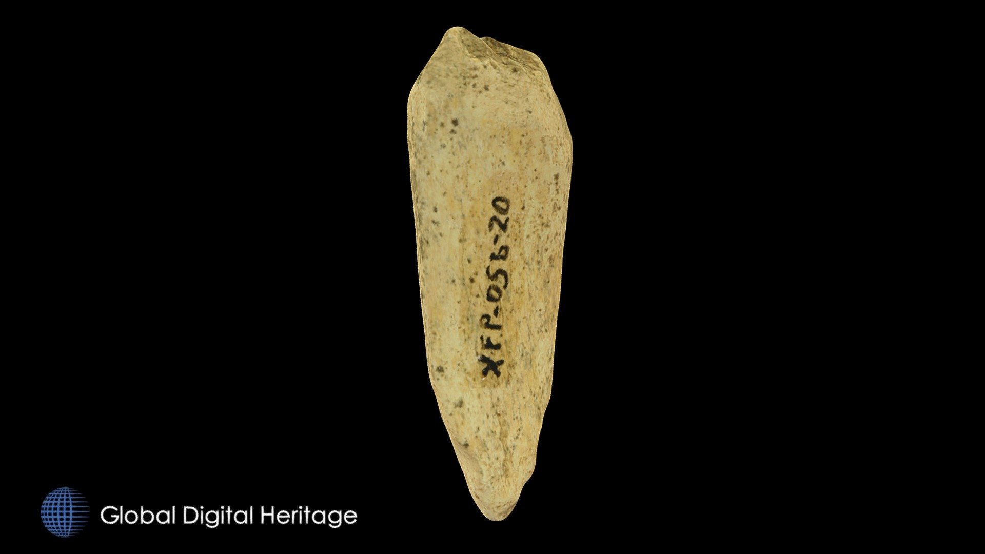 XFP-056-20 Bone tool. Sanak Island, Alaska.