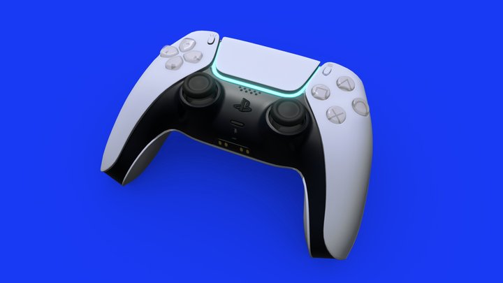 Sony DualSense PlayStation5 Controller 3D Model