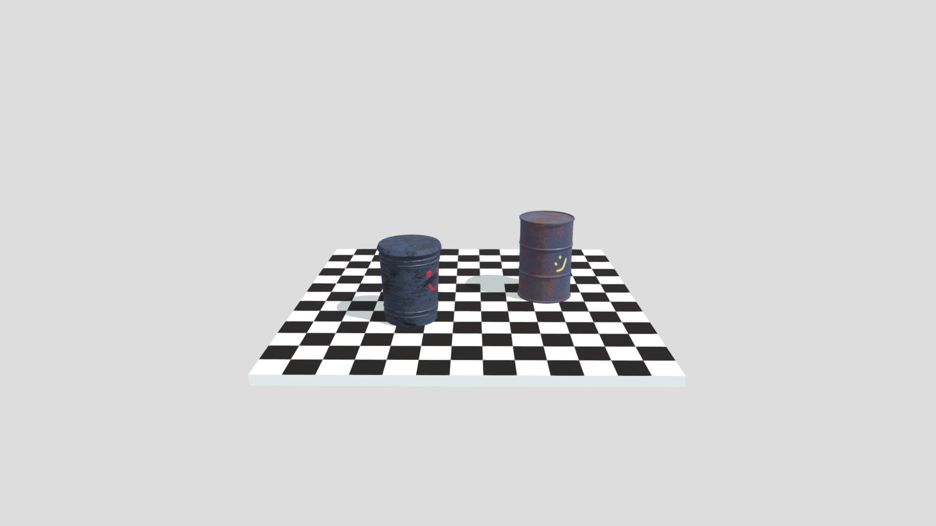 Garbage cans