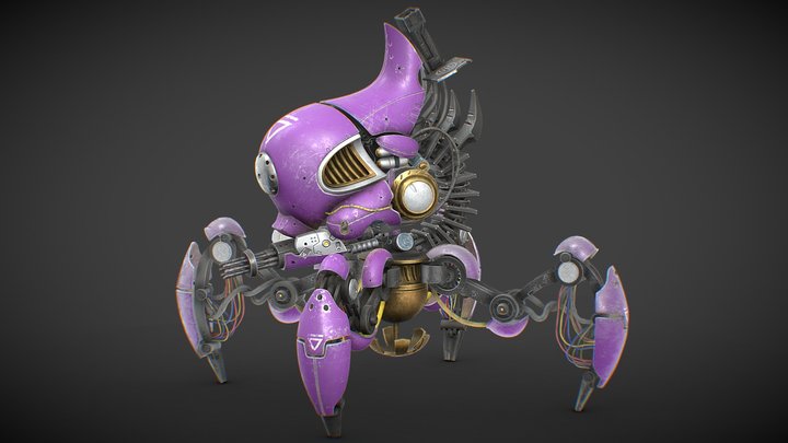 MECH2 ROBOT 3D Model