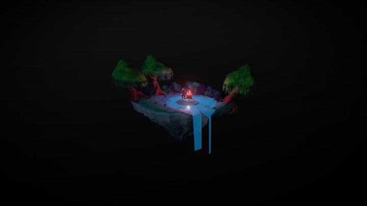 Monstergarden scene: Forest Dweller 3D Model