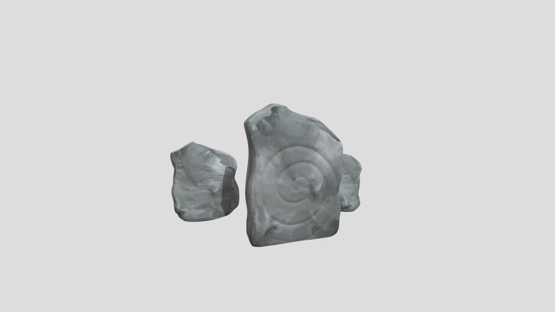 Swirly Rock - 3D model by alyratala [b31bcdb] - Sketchfab