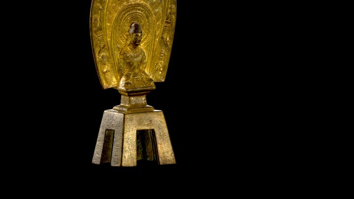 Seated Buddha - Multiband Imaging 3D Model