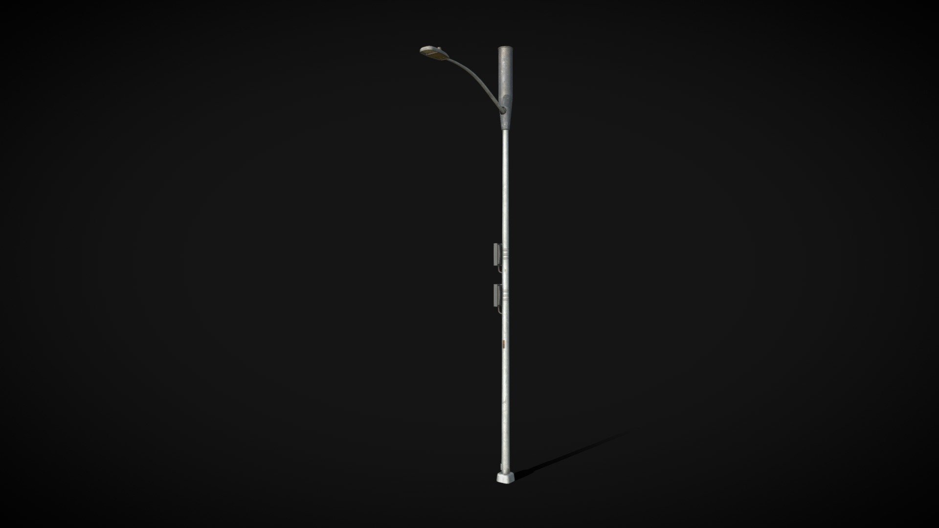 LED Street Light with 5G Antenna SF city Props Buy Royalty Free 3D