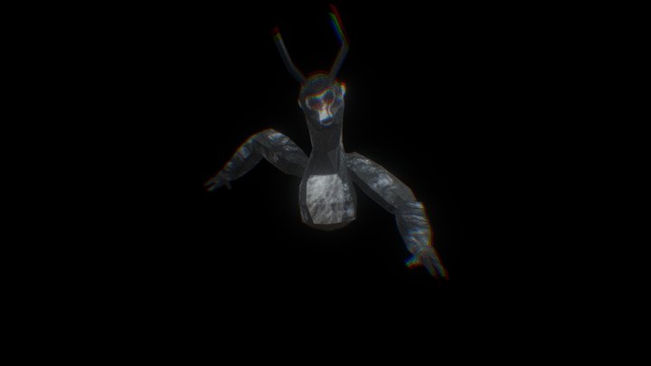 Horned Demon – Modello 3D gratuito STL