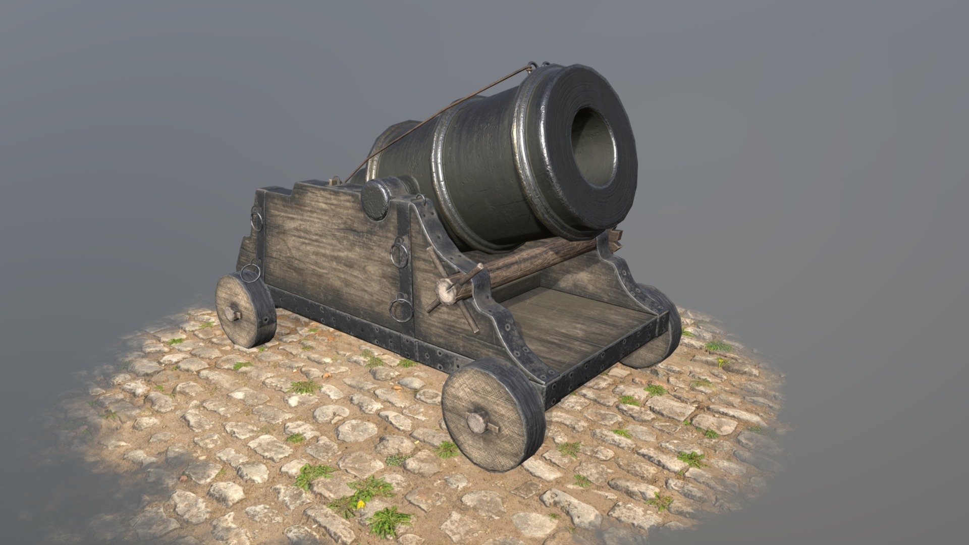 Old mortar - 3D model by rhinohopper [b31e52a] - Sketchfab