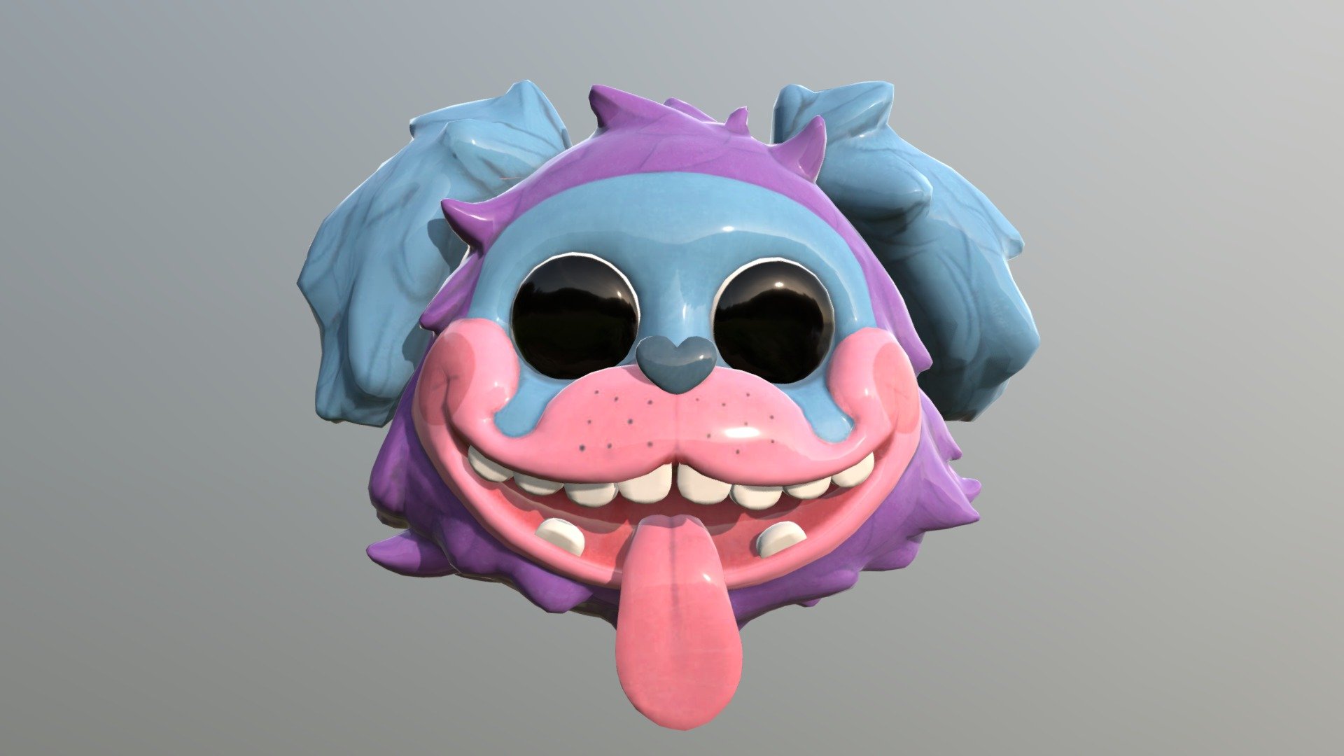 STL file Poppy playtime PJ Pug-a-Pillar fan made 3D PRINT MODEL