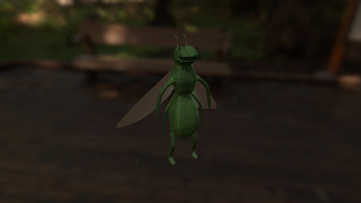 The Walking Repticect - Noa Kuypers 3D Model
