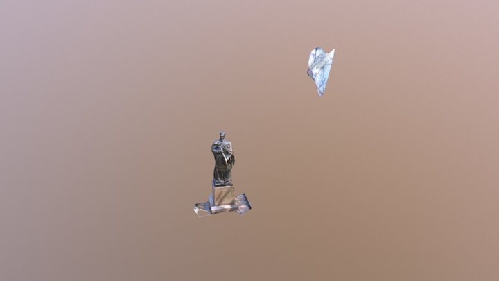 赤湾炮台林则徐 3D Model