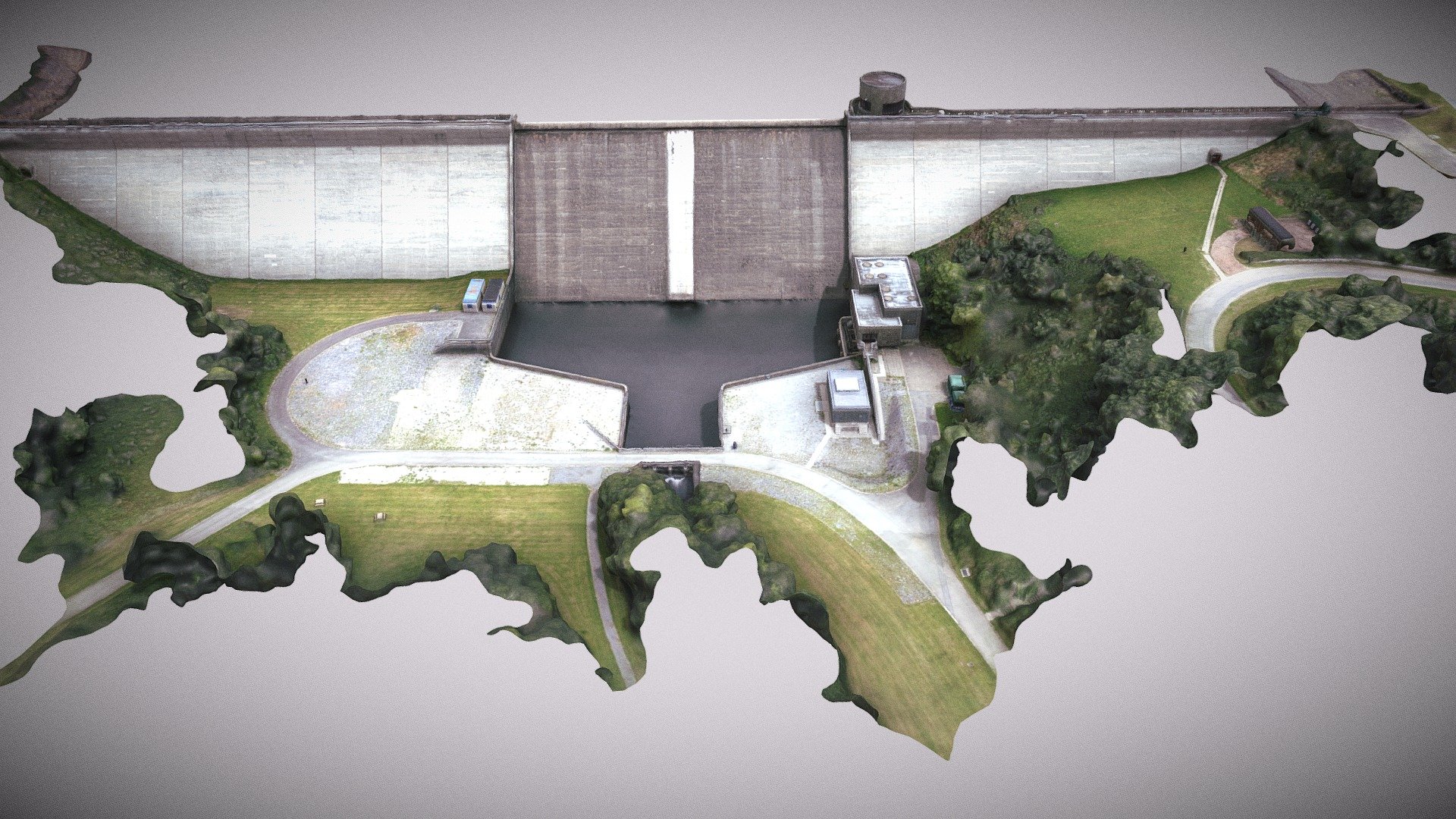 llys-y-fran_simplified_3d_mesh