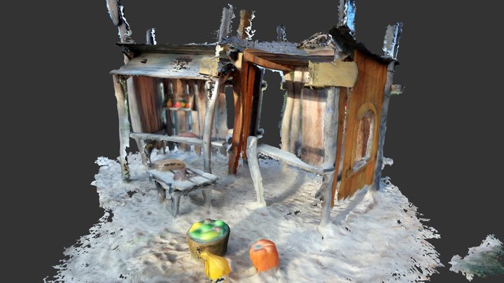 Playground Shop 3D scan 3D Model