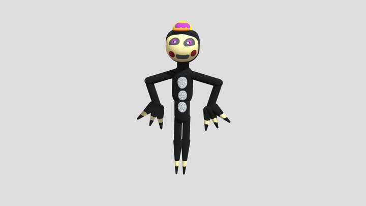 Poppet Or Marionnettos Glb 3D Model