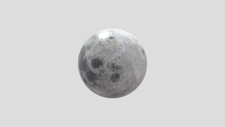 Moon_v2 3D Model