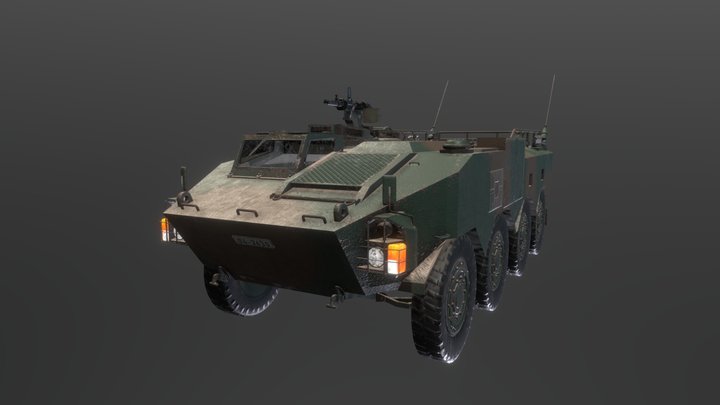 Type96 WAPC 3D Model