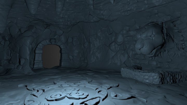 Cueva Tigre 3D Model