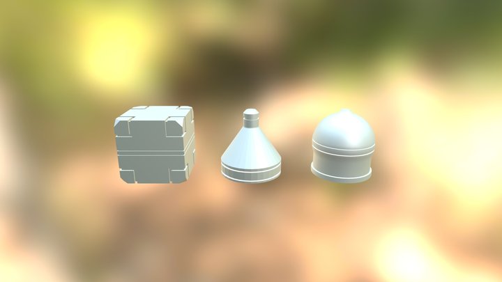 CGC Intro to Blender - 2. MMF - Exercise 1 Sub 3D Model
