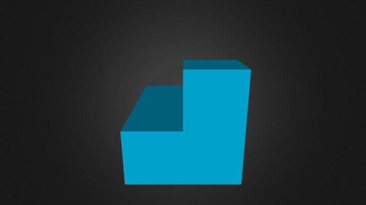 Blue Piece 3D Model