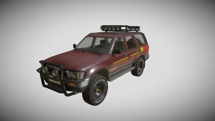 Toyota 4Runner / Hilux Surf 3D Model