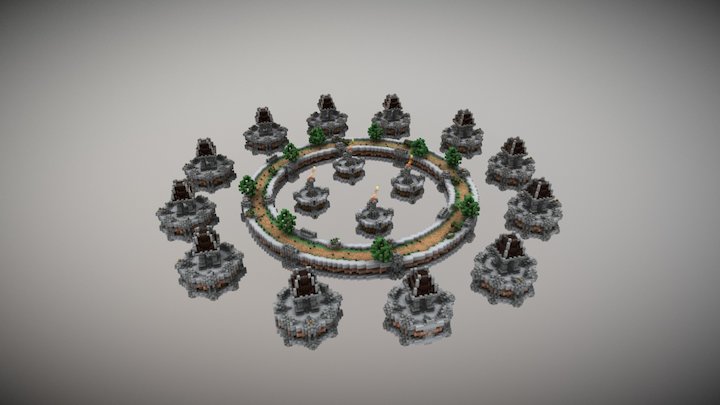 Sky Wars 3D Model