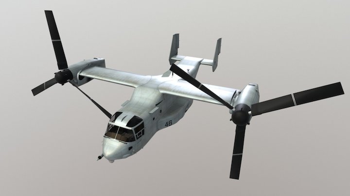 mv-22 3D Model