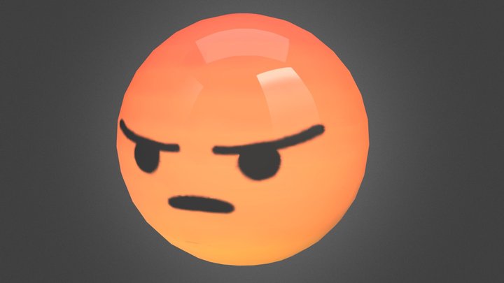 Angery 3D Model