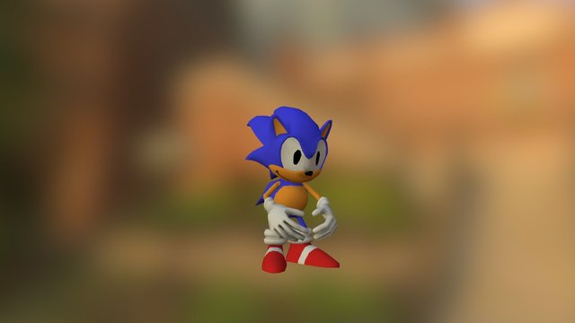 Classi Sonic - Idle 3D Model