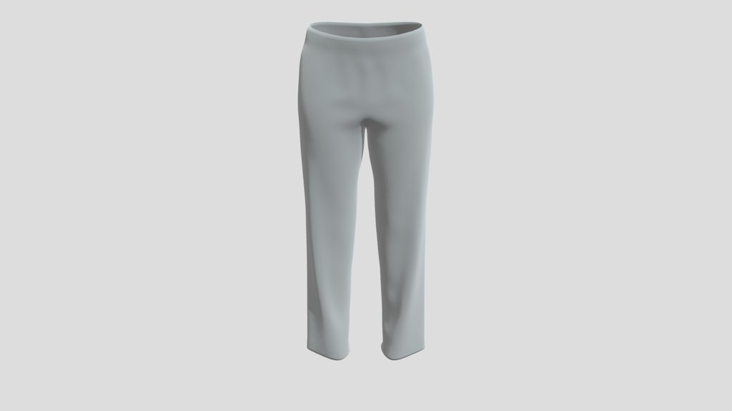 Long Sleeve Striped Silk Pajama Bottoms
