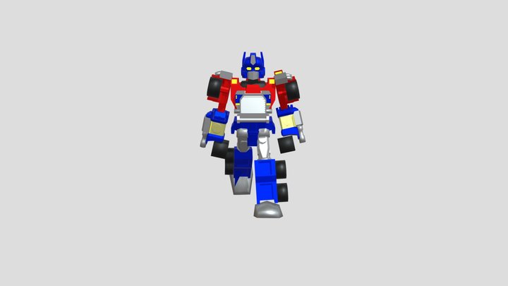 Makeshift Armada Optimus Armor 3D Model