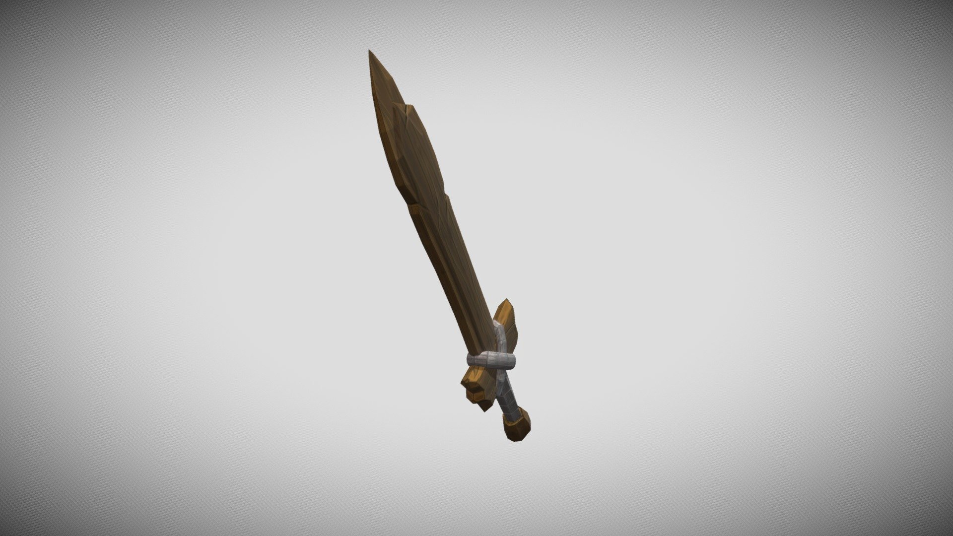 Stylized Wooden Sword