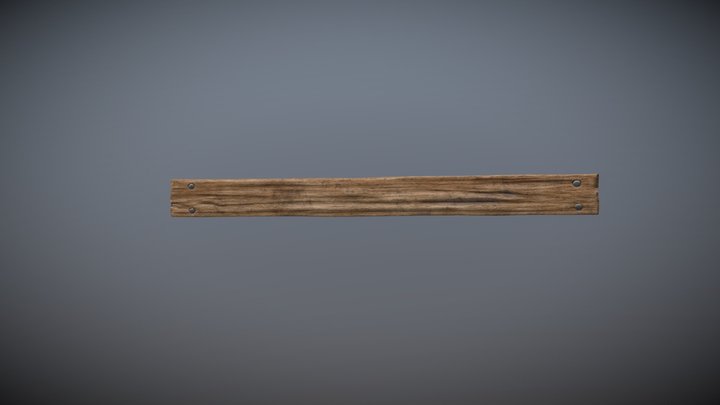 Plank 3 3D Model