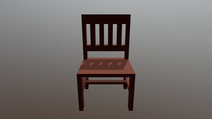 Chair Sketch Fab 3D Model