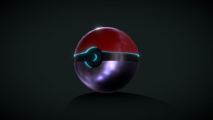 POKEBALL [SMOOTH] 3D Model