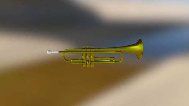 Trompette 3D Model