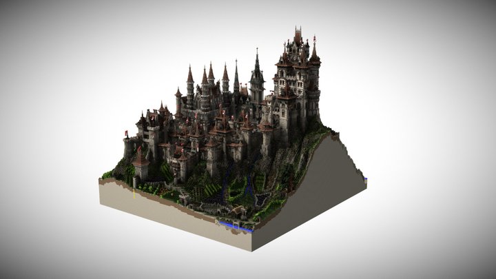 Castle4 3D Model
