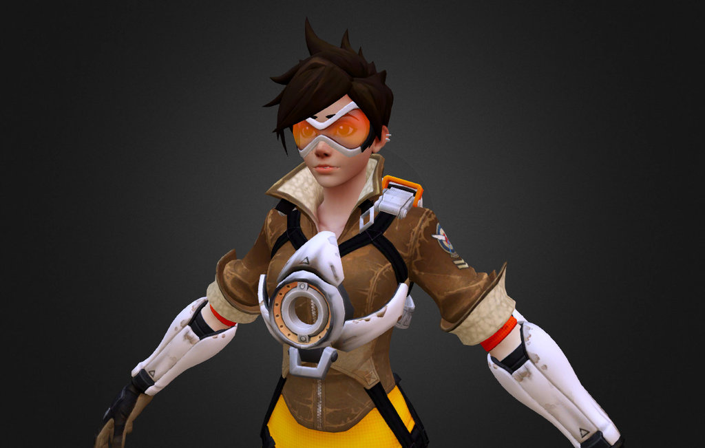 Tracer Overwatch 3d Model By Tadase Tadase B32db17