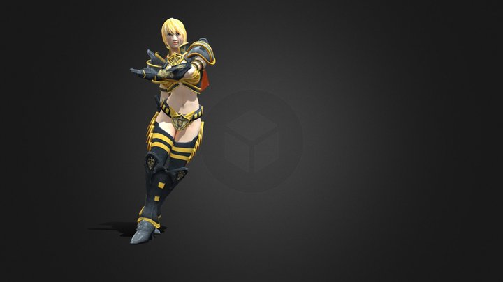 Hip Hop Dancing 3D Model